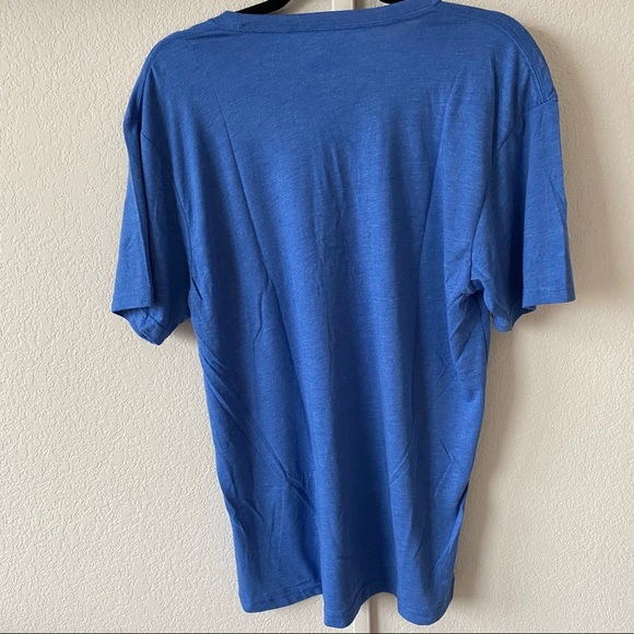 ZOOM T shirt Blue Medium New Without Tags - Picture 5 of 5